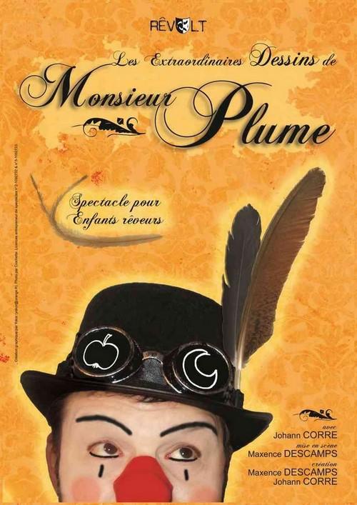 Affiche Les Extraordinaires dessins de M. Plume